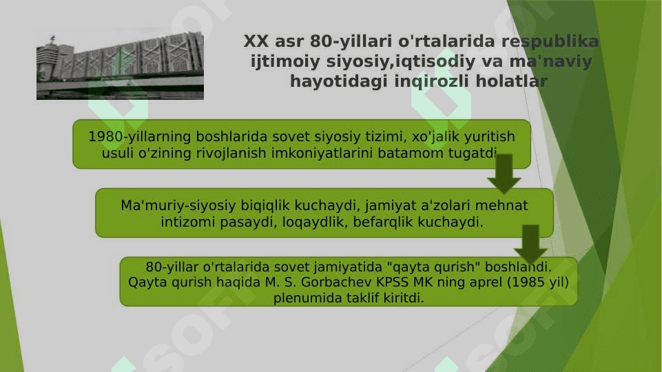 Mustaqillikka erishish arafasida O’zbekistondagi ijtimoiy-siyosiy jarayonlar 4
