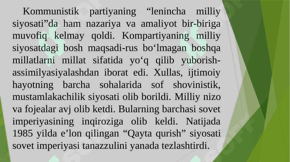 Mustaqillikka erishish arafasida O’zbekistondagi ijtimoiy-siyosiy jarayonlar 6