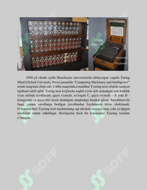 Zamonaviy Sun’iy intellekt tizimlari 2