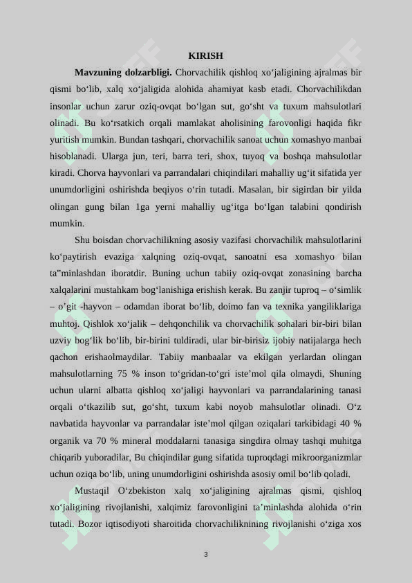 O‘ZBEKISTONDA QORAMOLCHILIKNI RIVOJLANTIRISH ISTIQBOLLARI 3