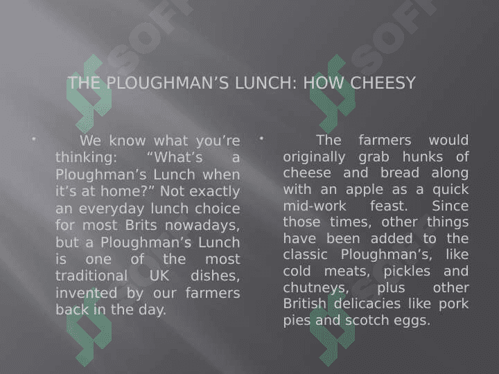 English Meals 7