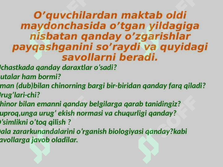 O'quv tajriba uchaskalarida mavsumiy ishlarni tashkil etish 4