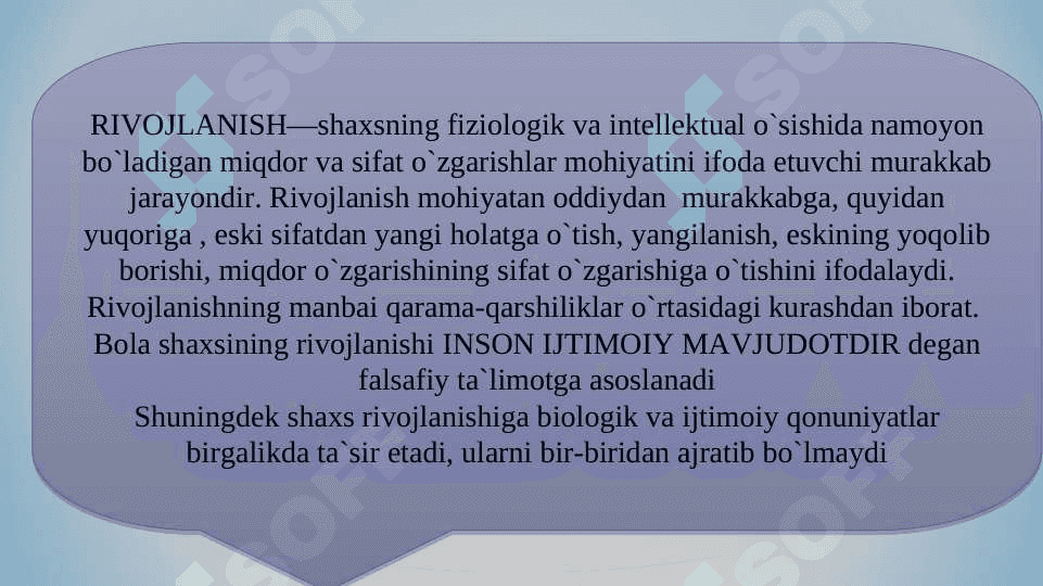 BOLA RIVOJLANISHIDA MUHITNING TASIRI 3