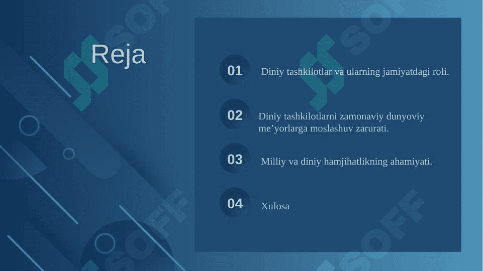 Diniy tashkilotlarni zamonaviy dunyoviy me`yorlarga moslashuvni ahamiyati 2