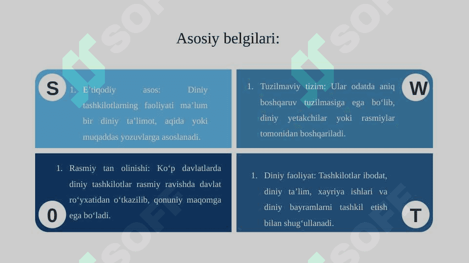Diniy tashkilotlarni zamonaviy dunyoviy me`yorlarga moslashuvni ahamiyati 5