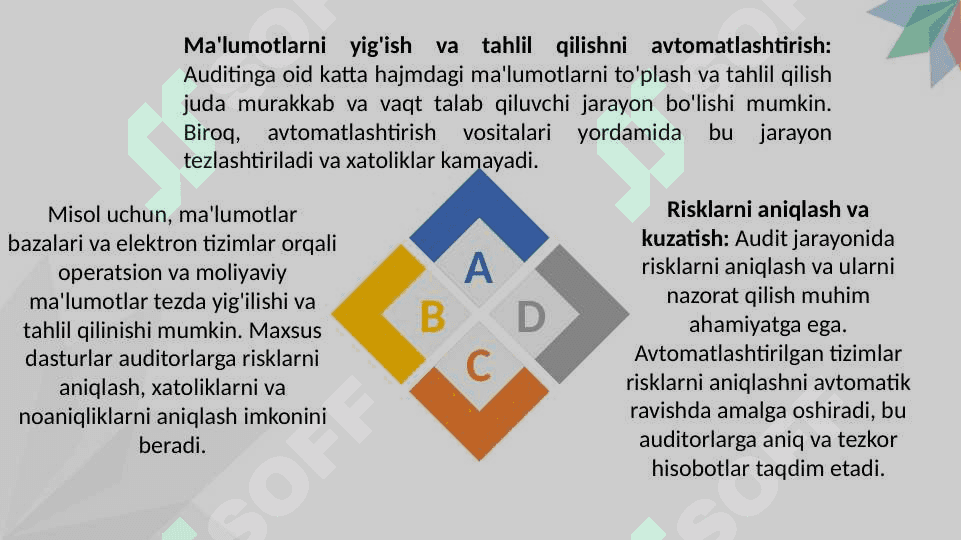 Ichki auditning samaradorligini oshirish usullari 5