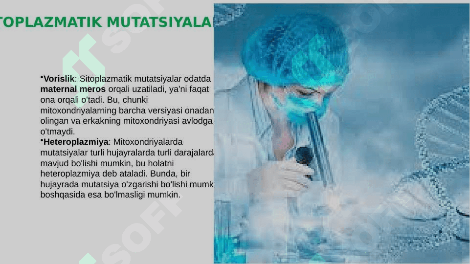 SITOPLAZMATIK MUTATSIYALAR 4