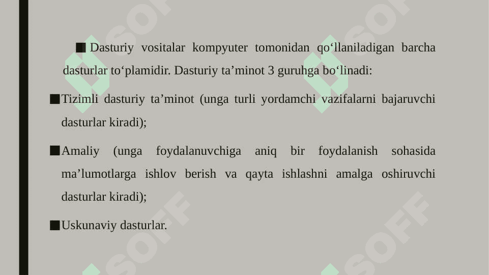 Dasturiy ta’minotni to‘g‘ri konstruksiyalashning ahamiyati 4
