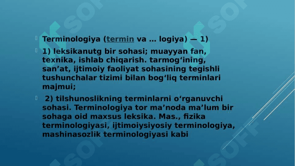 Tibbiyot terminologiyasi tarixi 2