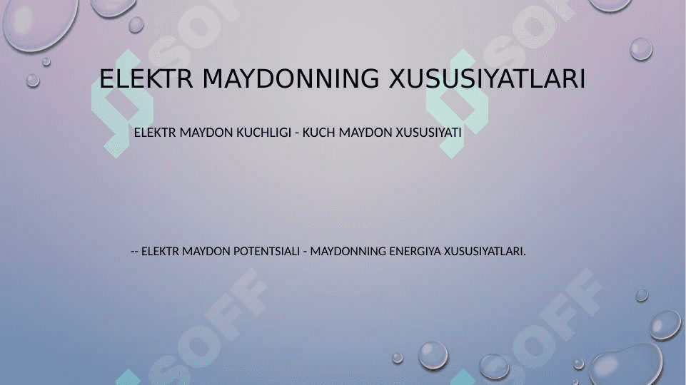 Elektrokardiografiyaning 
fizikaviy asoslari 4