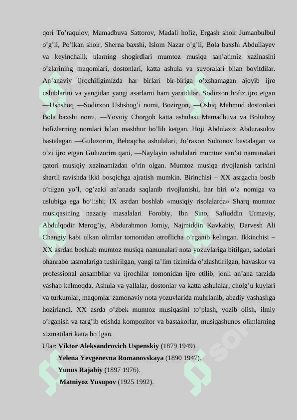 O‘zbek mumtoz musiqasi va xususiyatlari 4