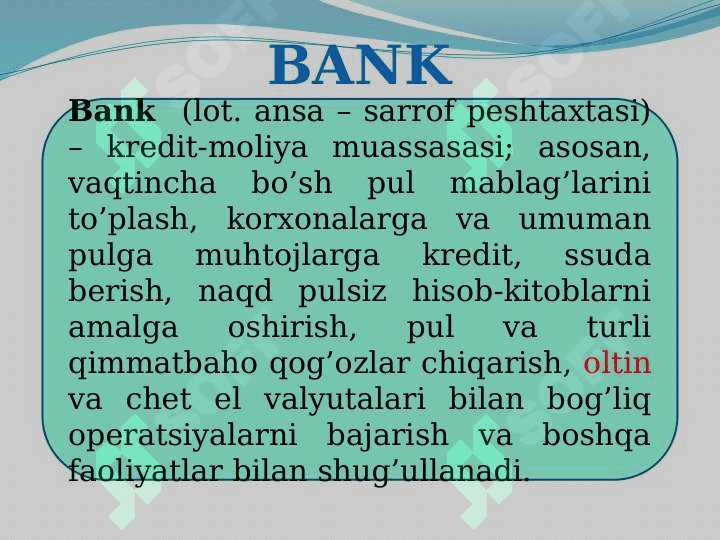 Banklar va bank tizimi 4