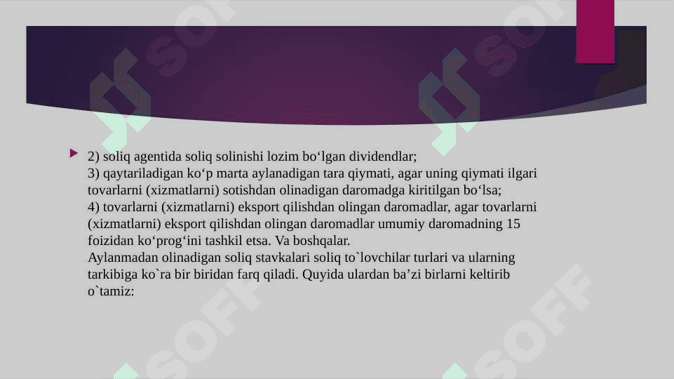 Aylanmadan olinadigan soliq 6