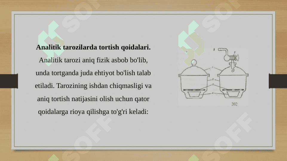 Miqdoriy analiz usulining sinflanishi.Gravimetrik analiz asosi va usullari 7