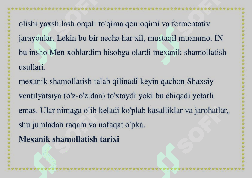suniy o'pka 3