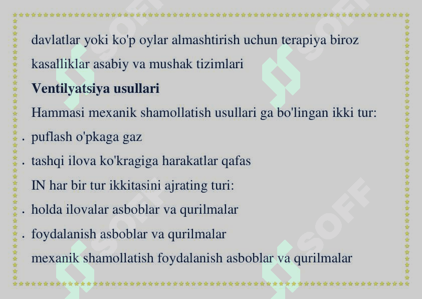 suniy o'pka 5
