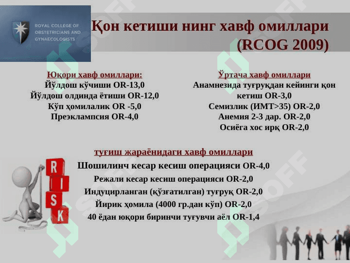 Қон кетишни олдини олиш 6