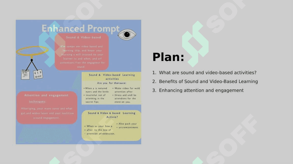 Sound and video based activites 2