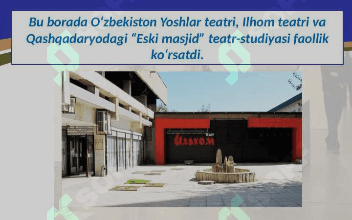 O‘zbekistonda madaniyat va san’at 6
