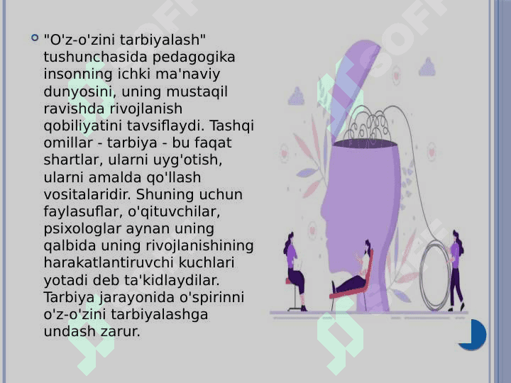 Shaxsning o‘zini o‘zi anglashi 6