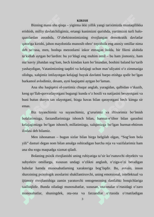 Katta o'smirlarda "men" obrazining shakllanishiga ta'sir etuvchi omillar 3