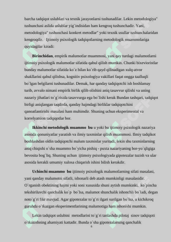 Diniy aloqalarning sotsial psixologiyada organilishi 6