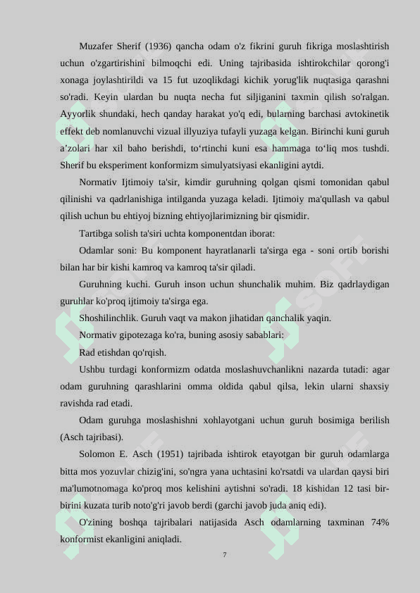 Konformlik turlari 7