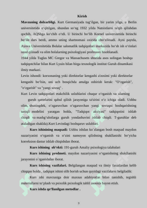 Yu.K.Levinning maydon nazariyasi 3