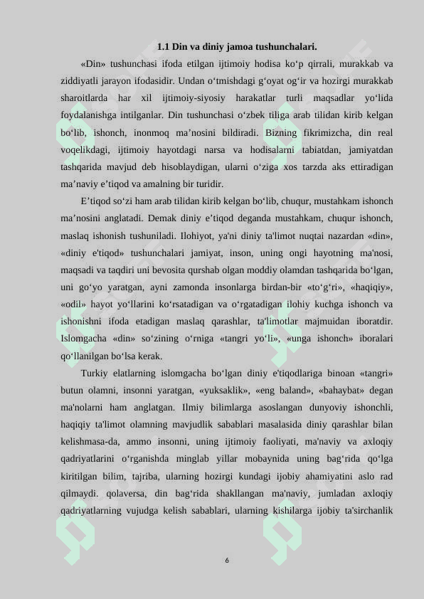 Diniy jamoa va din peshvolarining(rahnamolarining) insonga ko‘rsatadigan psixologik ta’siri 6