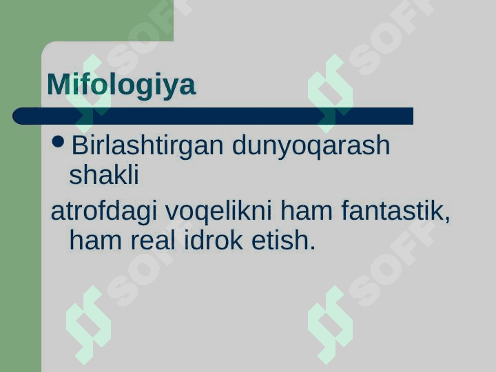 Falsafiy dunyoqarash, uning xususiyatlari va asosiy tamoyillari. 4