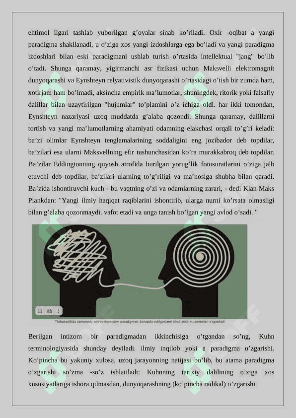 paradigma tushunchasi va mohiyati 7