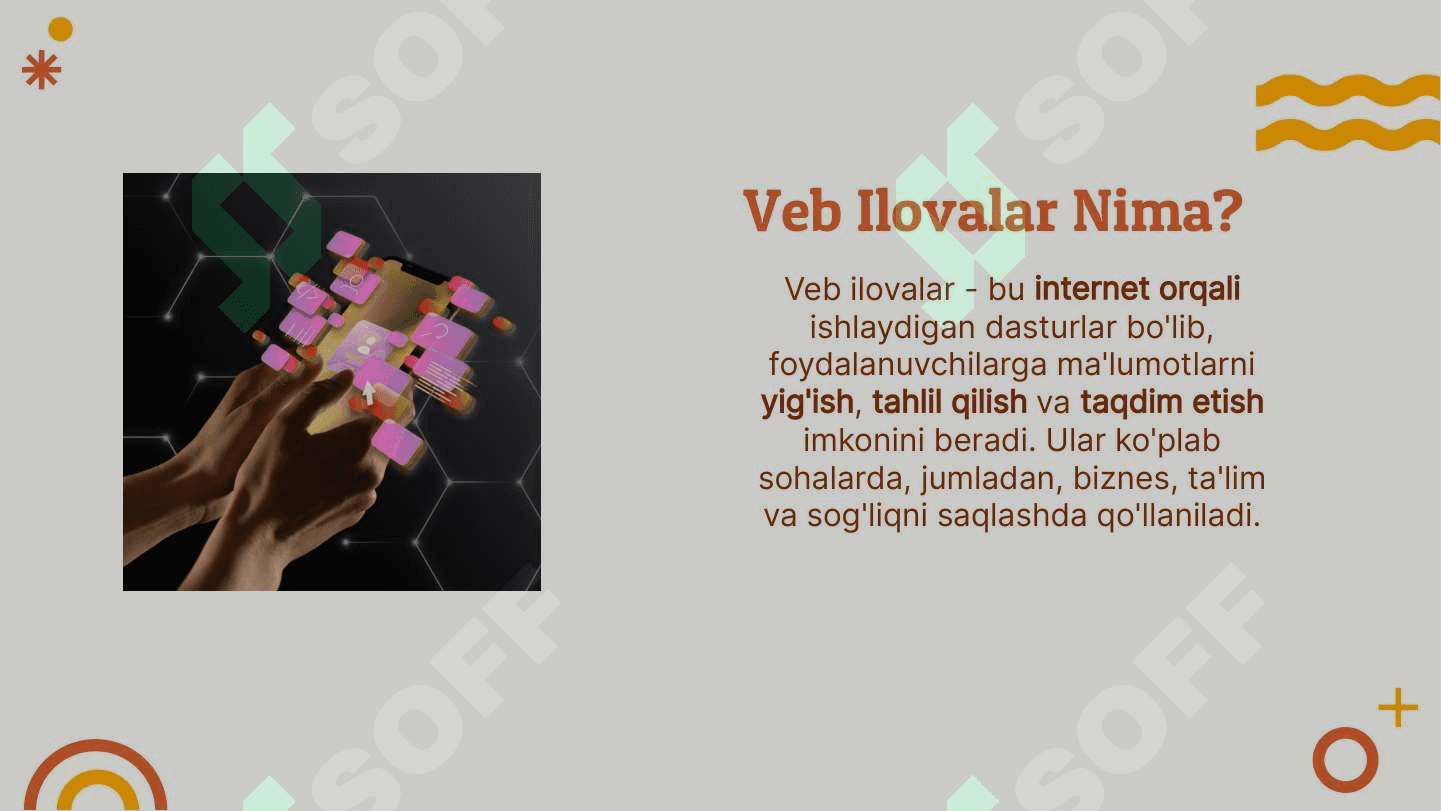 Veb Ilovalar 3
