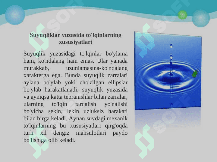 mehanik to'lqinlarning inson organizmiga ta'siri 8