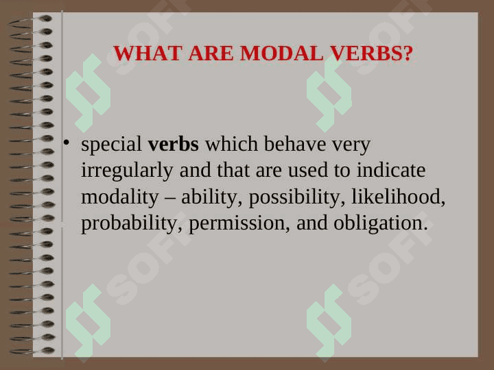 MODAL VERBS 2