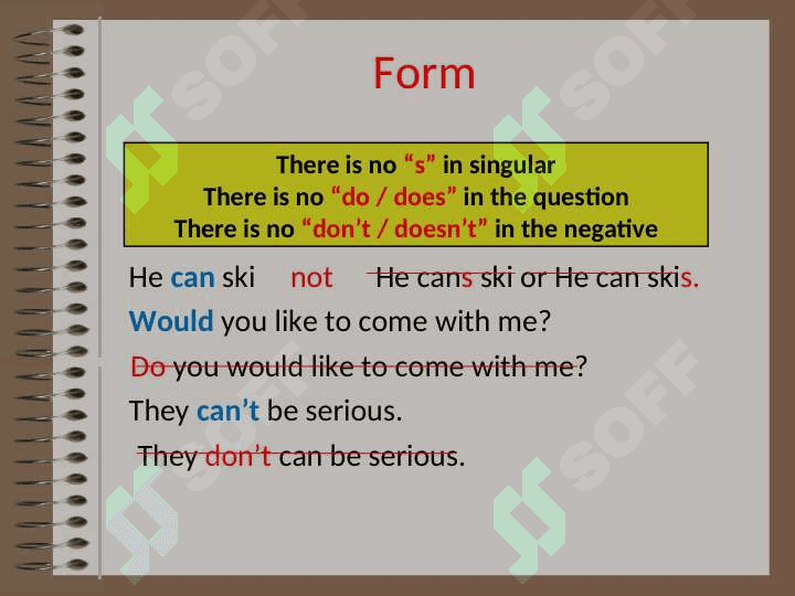 MODAL VERBS 6