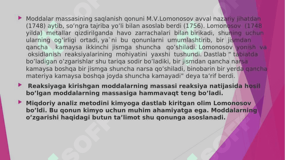 ATOM TUZILISHI.  KIMYOVIY BOG’LANISH 4