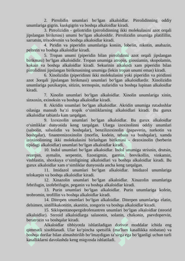 Alkaloidlar 4