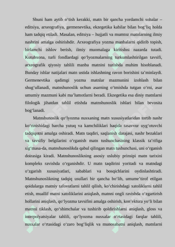 MATNSHUNOSLIK TUSHUNCHASI 8