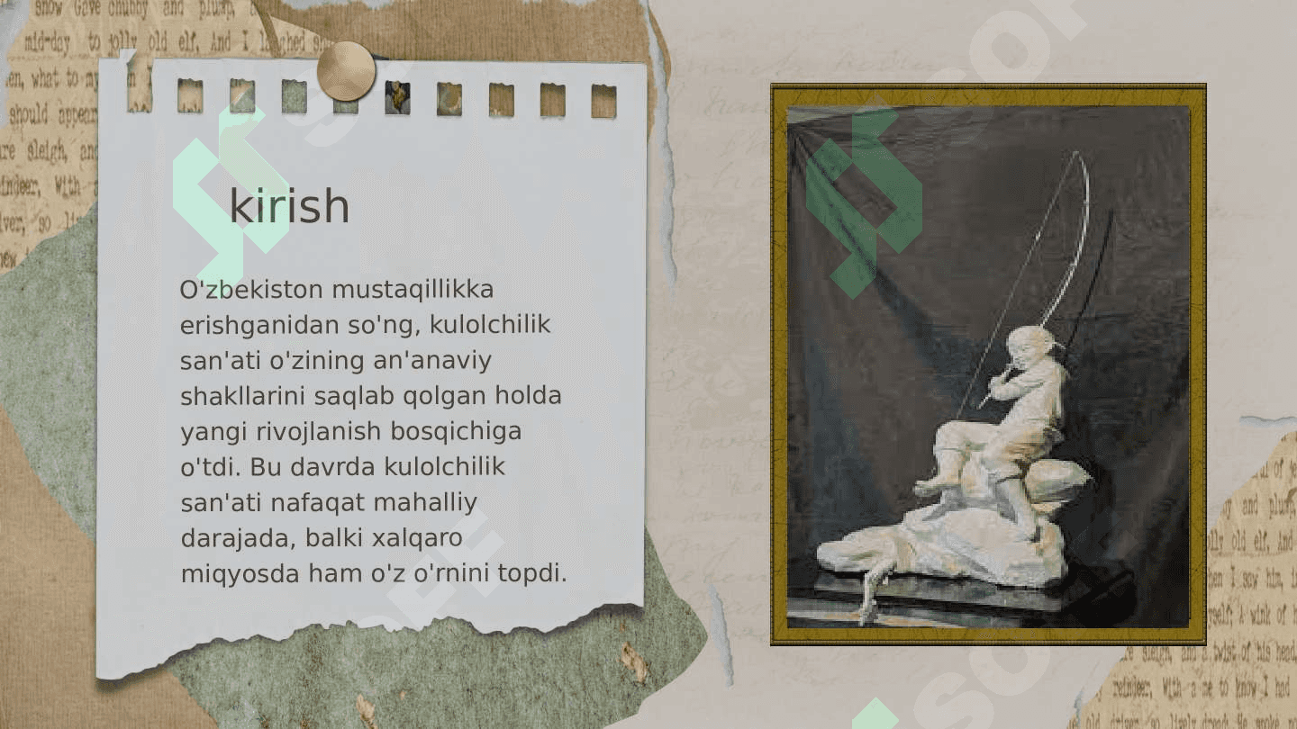MUSTAQILLIK YILLARIDA KULOLCHILIK SAN'ATI 3