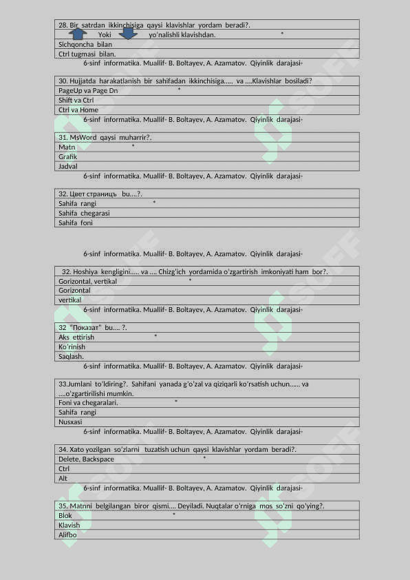 6-sinf-informatika-testlar 4