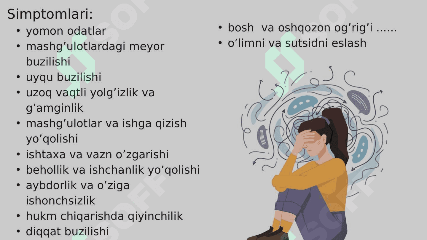Psixik buzilishlar 7