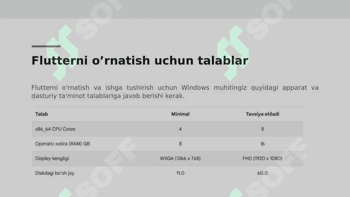 DART TILI TAMOYILLARIDAN FOYDALANIB ILOVALAR ISHLAB CHIQISH.  DASTUR FORMATI 5
