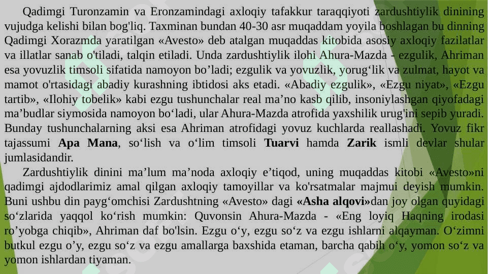 Axloq falsafasi (Etika) 6