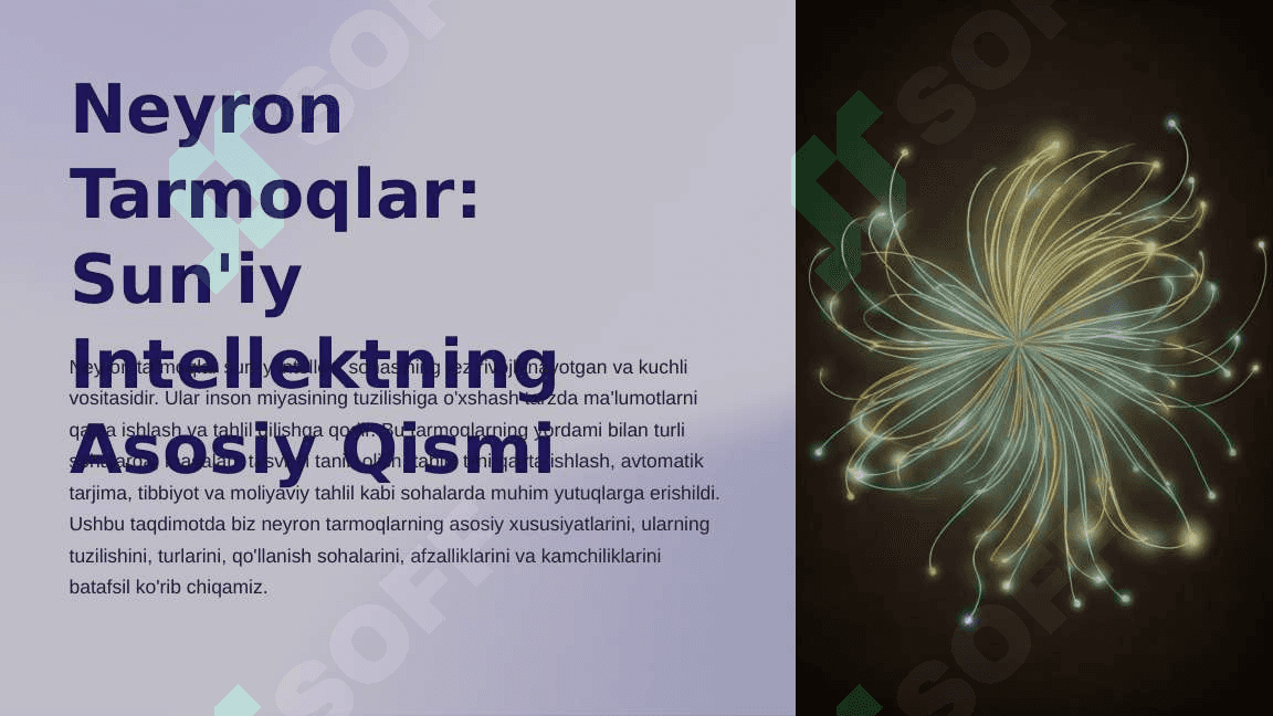 NEYRON TARMOQLAR 3