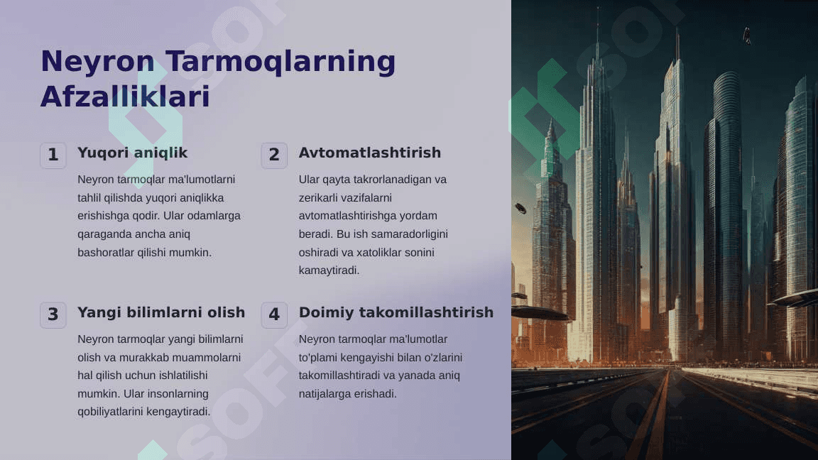 NEYRON TARMOQLAR 8