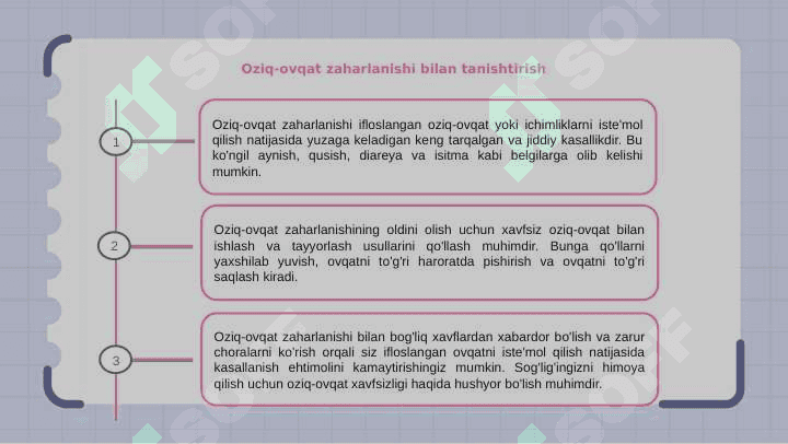 Ovqatdan zaharlanishlar va ularning profilaktikasi 3