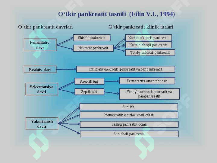 Pankreatitlarni xirurgik davolash usullari. 7