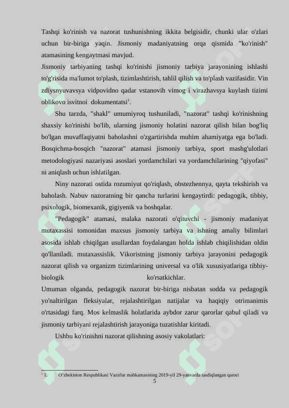 Jismoniy tarbiya darslarida pedagogik nazorat olib borish 5