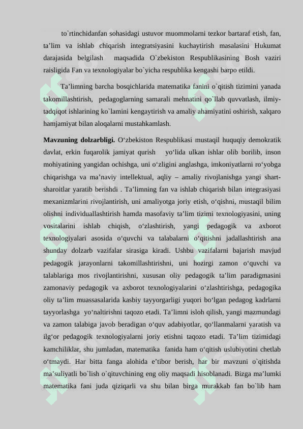 Differensial va integral tengsizliklar 4