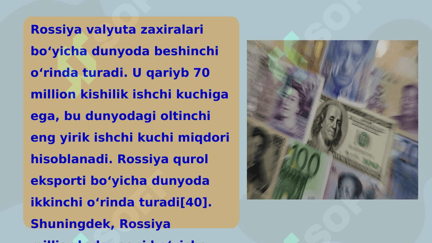 Rossiya moliyasi 7